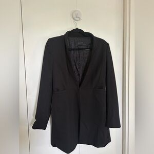 Zara Women's Black Blazer Coat